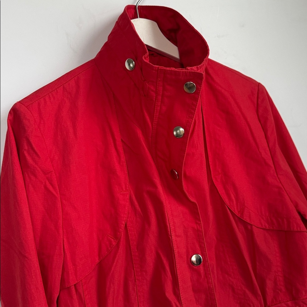 Pendleton Red Utility Anorak Spring Jacket Size L… - image 8